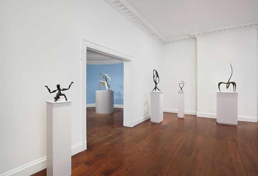 Installation view of the exhibition Calder: The Complete Bronzes