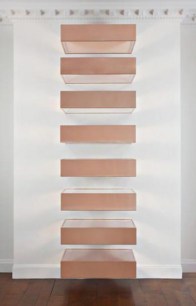 Image of Donald Judd's sculpture Untitled (87-34 Bernstein)