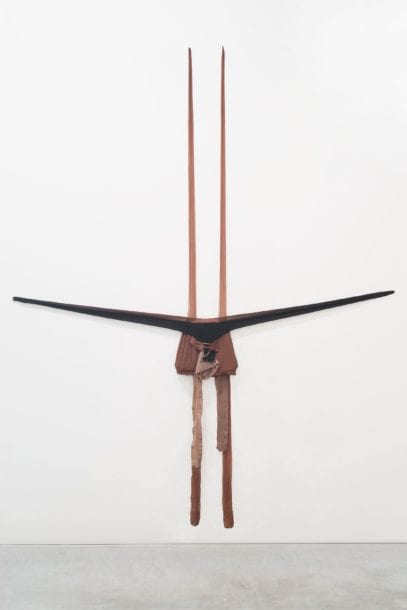 Senga Nengudi's sculpture A.C.Q. III, 2016-17