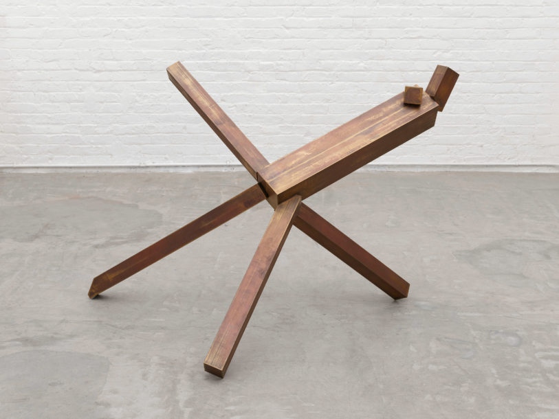 Joel Shapiro's sculpture Untitled, 1985