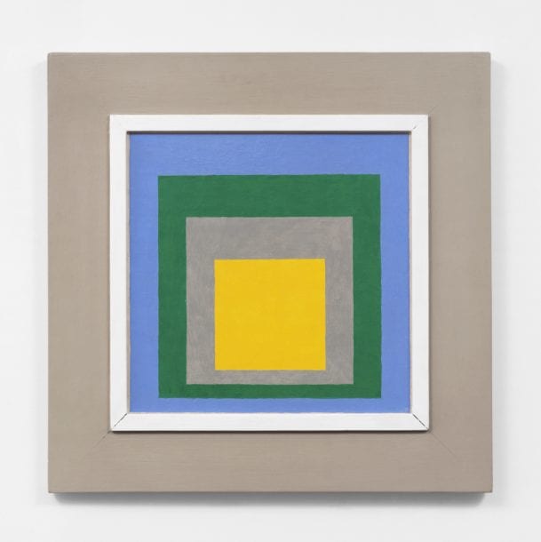 Josef Albers's painting Homage to the Square: Open D, 1951