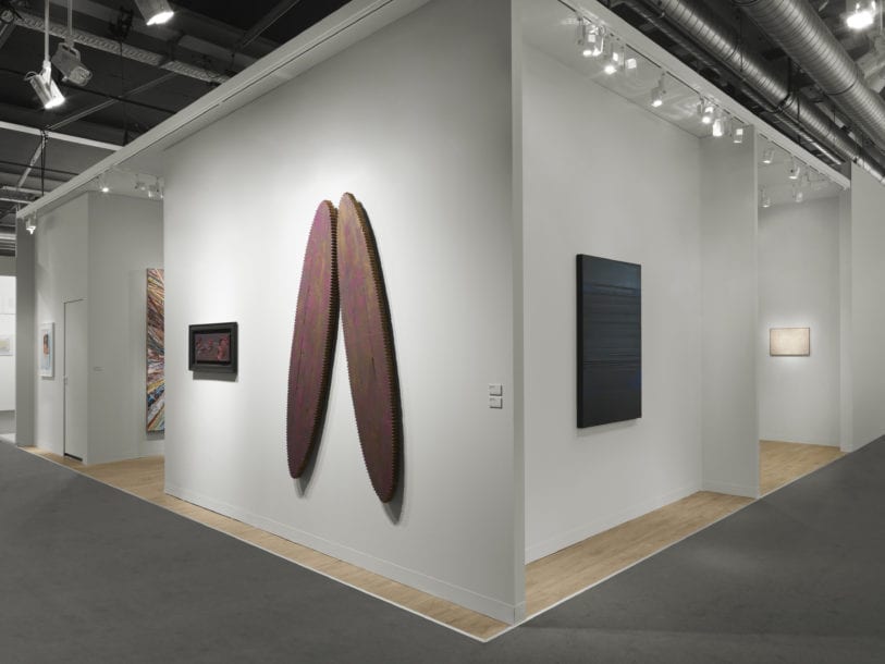 Installation view of Lévy Gorvy at Art Basel, 2018