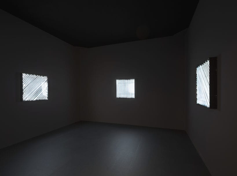 Installation view of François Morellet (Booth C10) at Frieze Masters, London 2018