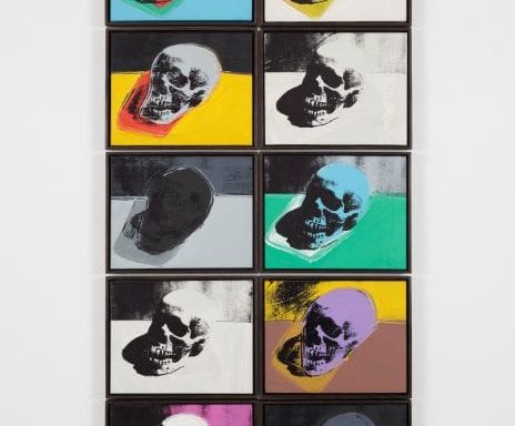 Andy Warhol's print Skulls, 1976