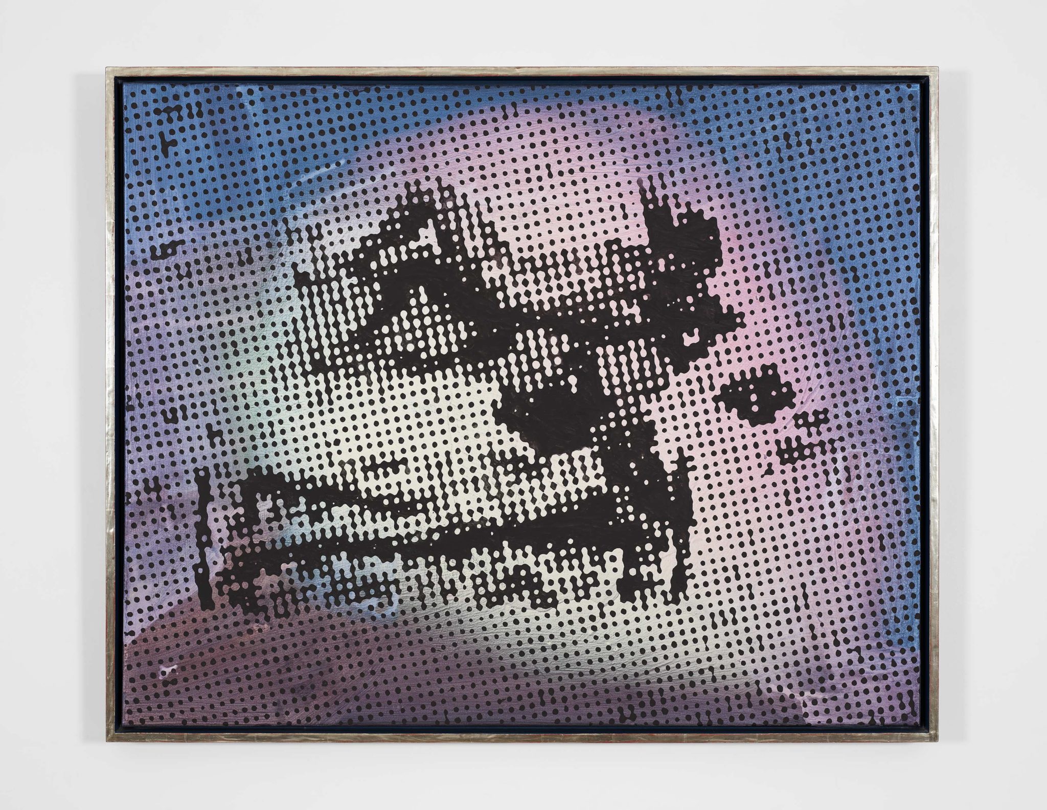 Sigmar Polke's painting Untitled (Beach), 2008