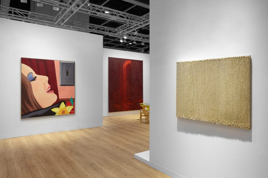 Installation view of Lévy Gorvy at Art Basel Hong Kong, Booth 1C14, 2019