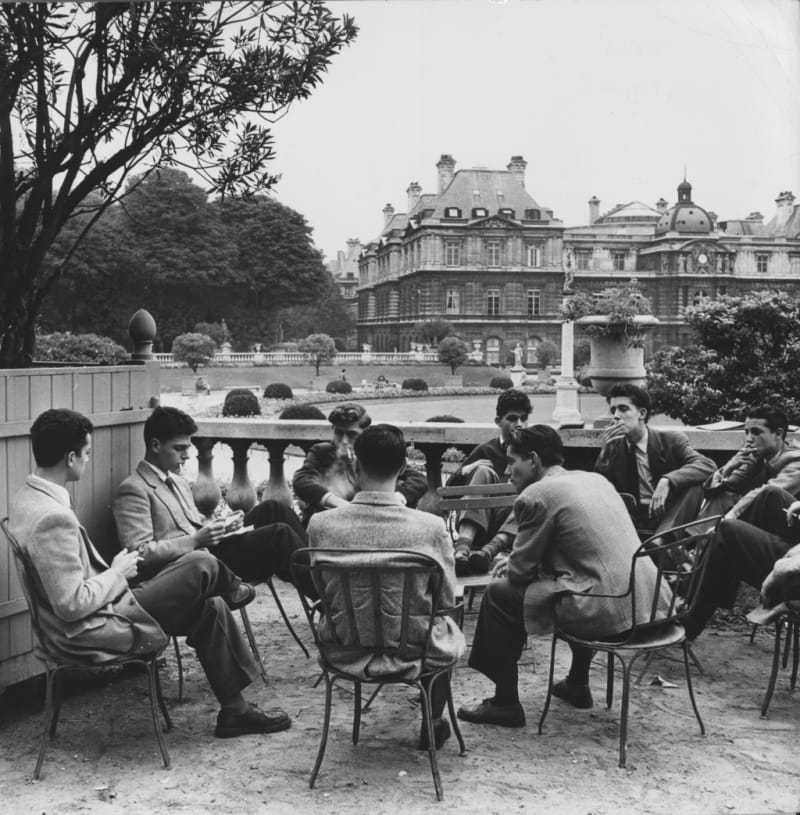 American Student at the École des Beaux-Arts