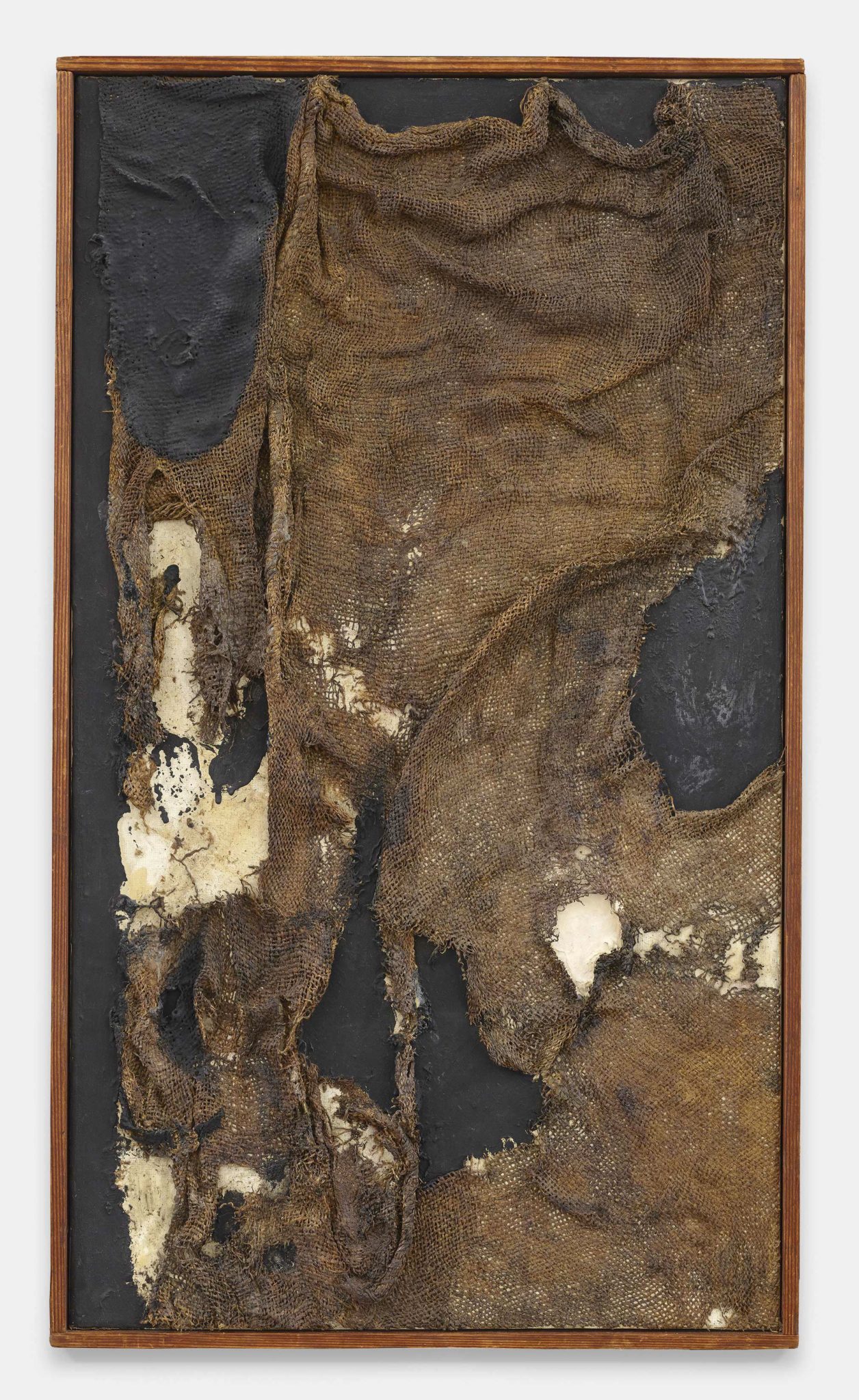 Alberto Burri, Sacco (Sack) 1956.