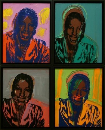 Andy Warhol's print Ladies and Gentlemen (Wilhelmina Ross), 1975