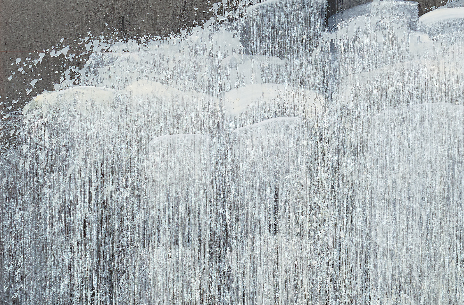 Detail from Pat Steir's Tyne Panorama 1, 1990