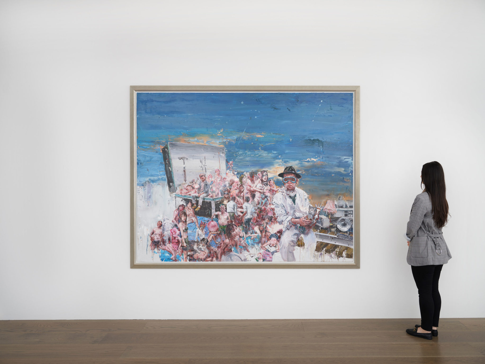 Scale view of Tu Hongtao's painting Araki Friends