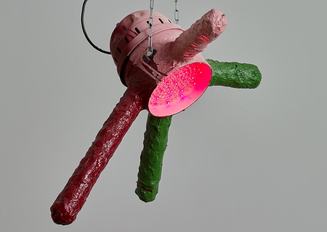 Detail of Franz West & Andreas Reiter Raabe's Fleur Mal