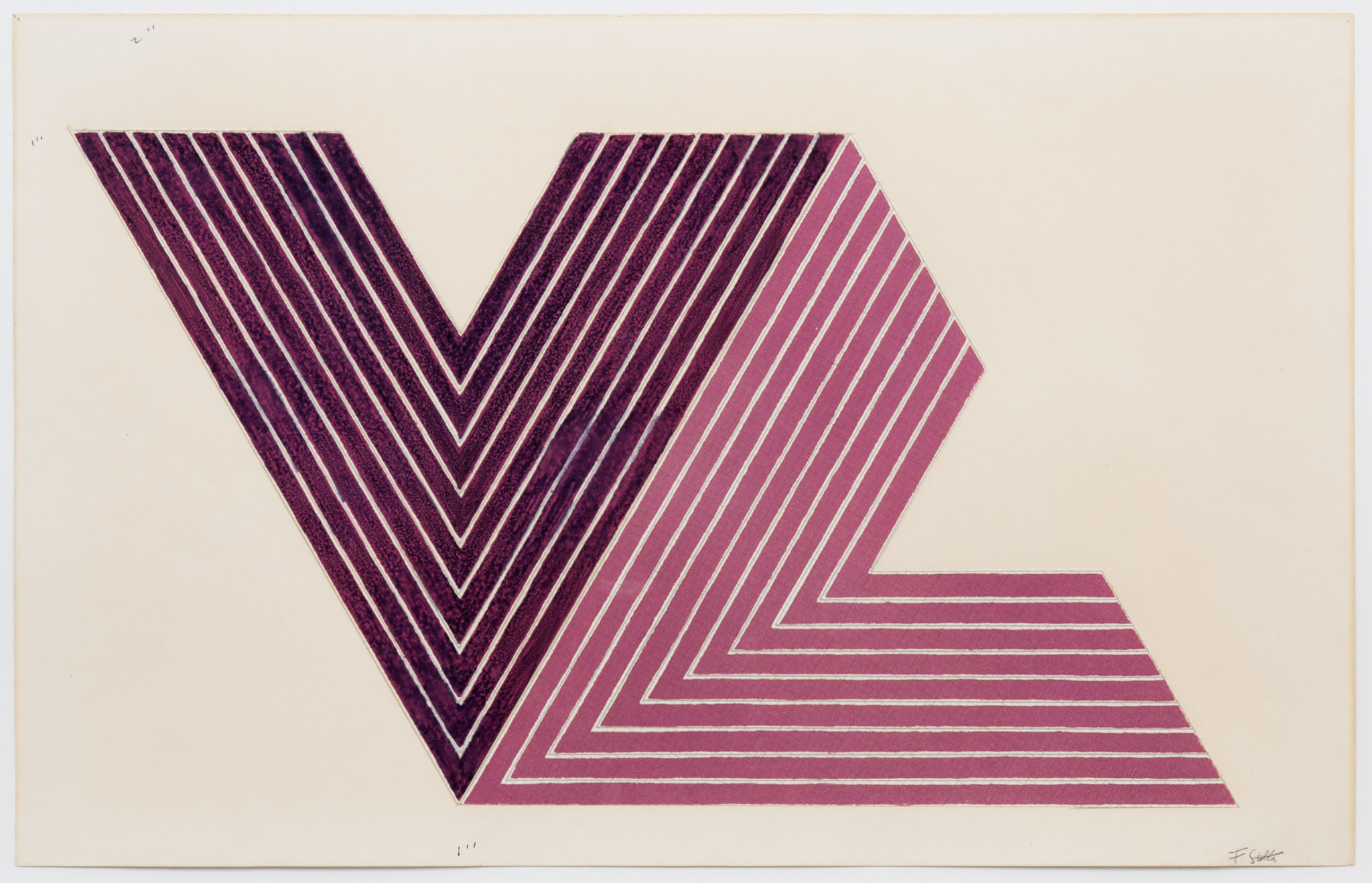 Frank Stella's Untitled, 1969