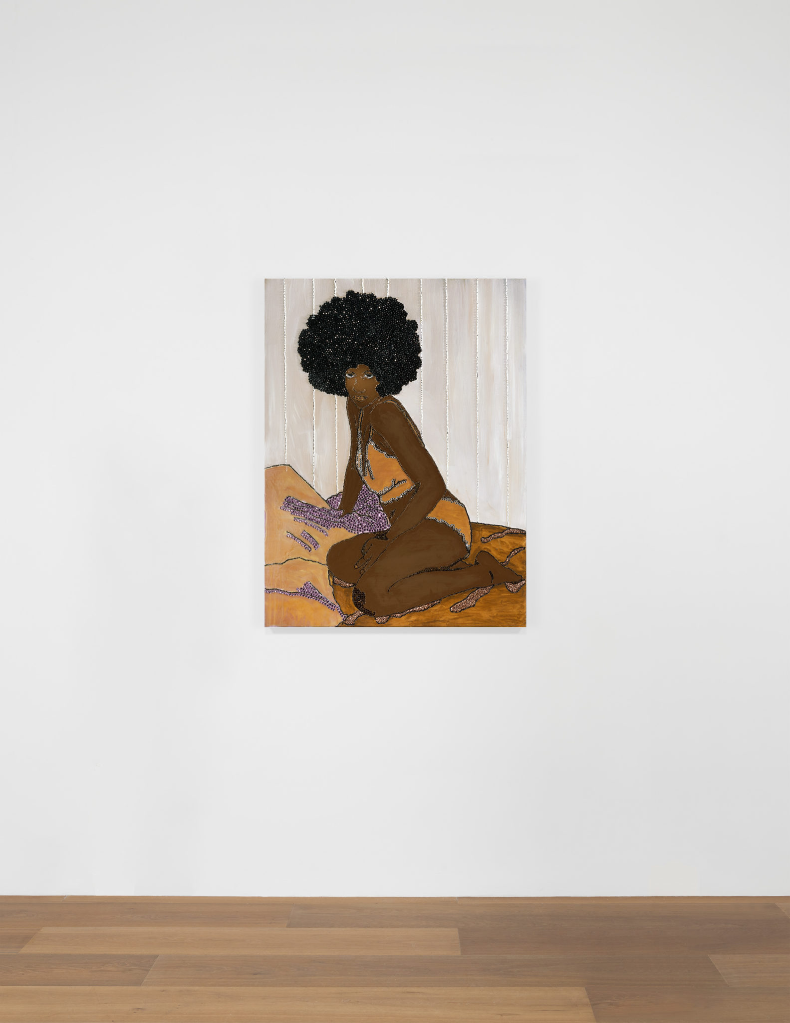 Mickalene Thomas's Sugar Baby, 2004