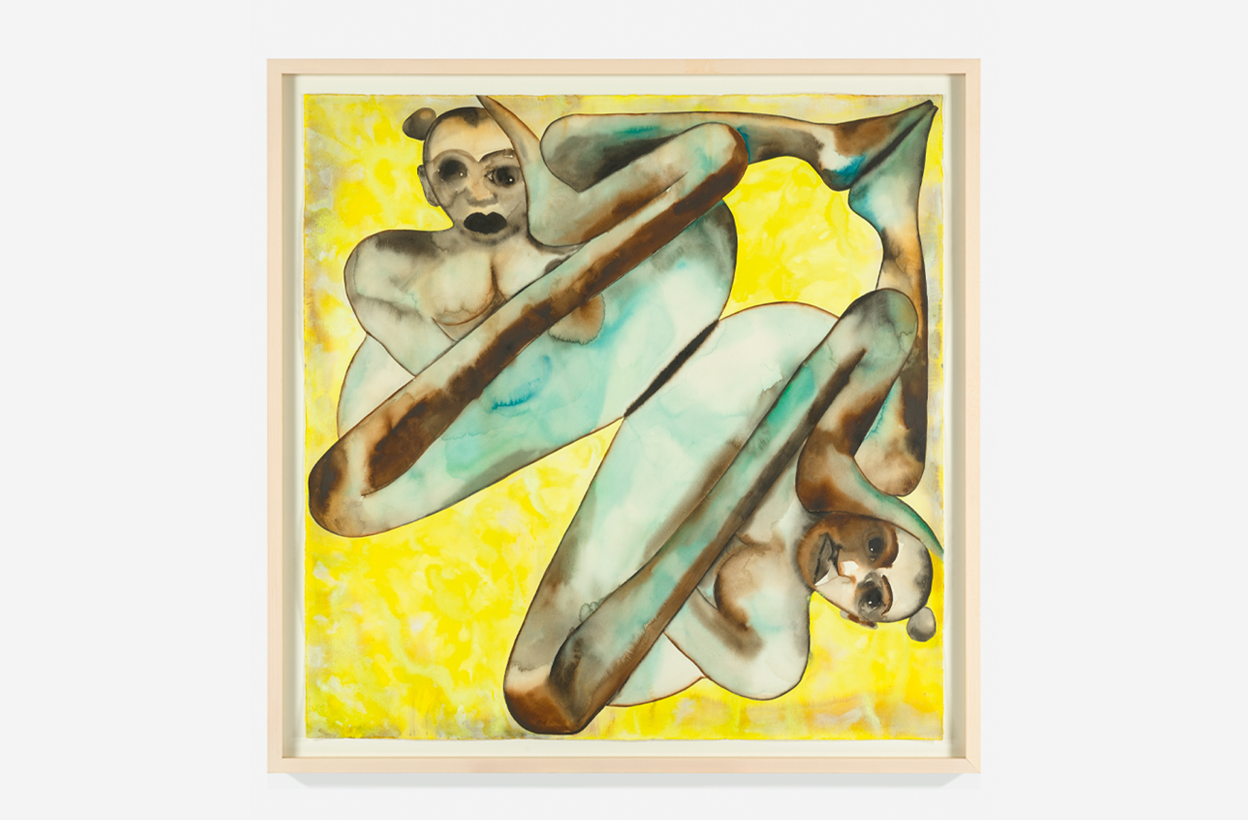 Francesco Clemente's Symmetry, 1991