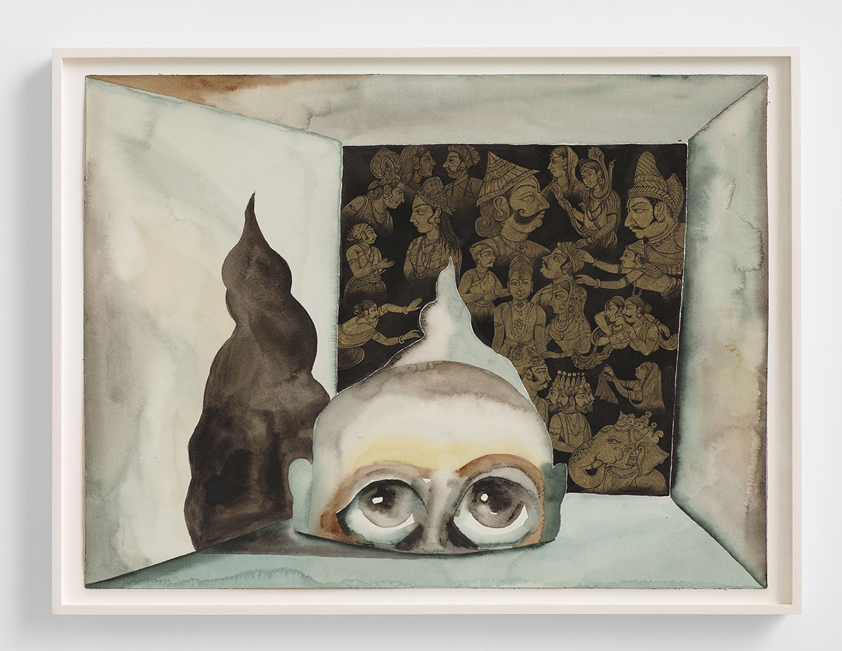 Francesco Clemente's Shadow III, 2017