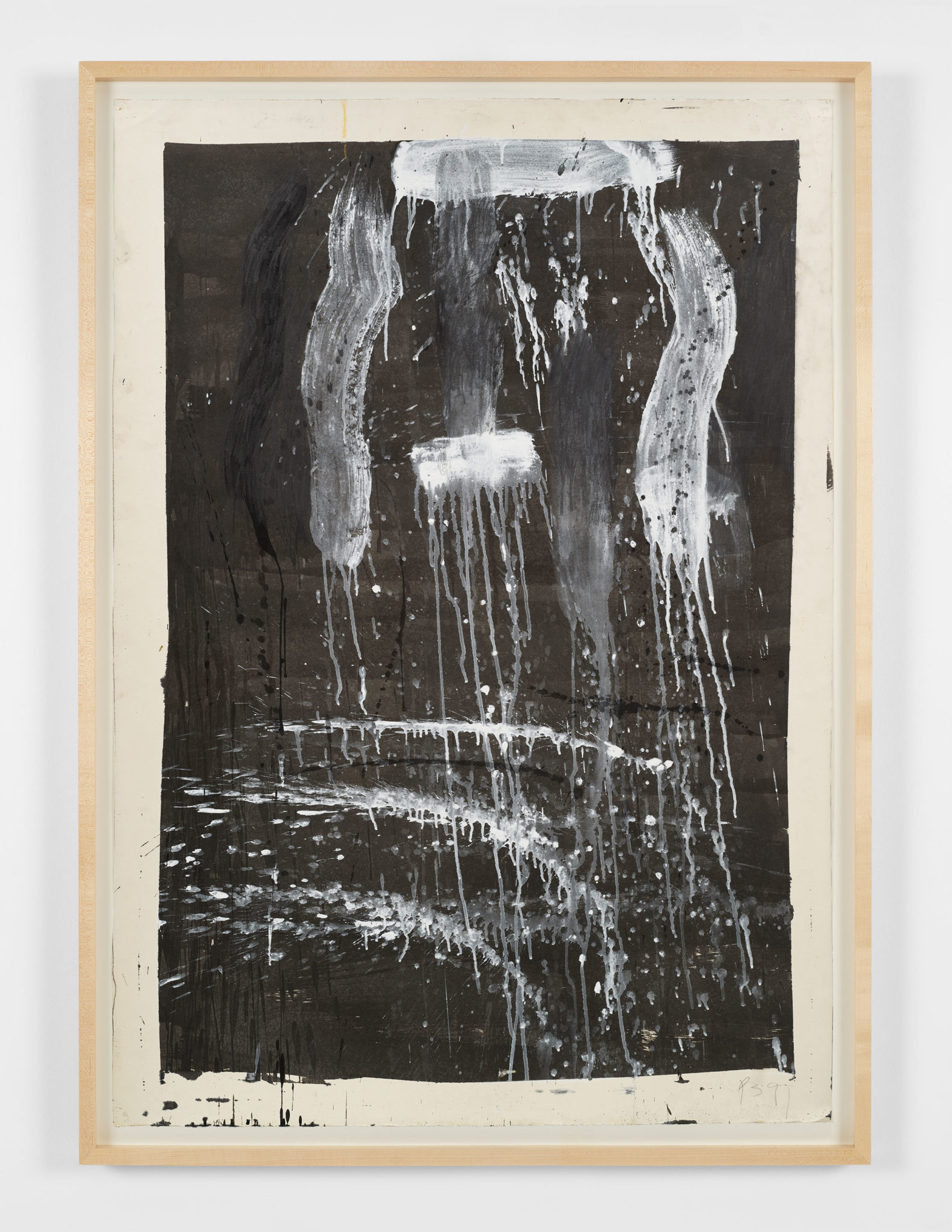 Pat Steir’s The Austria Group, No. 7, 1991