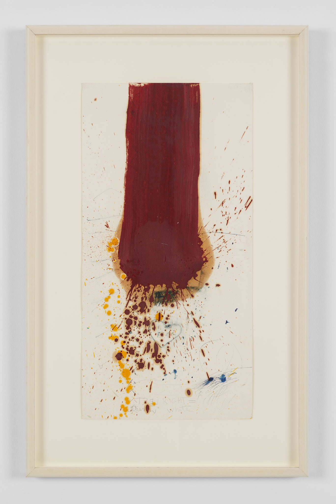 Pat Steir's Untitled, 1995