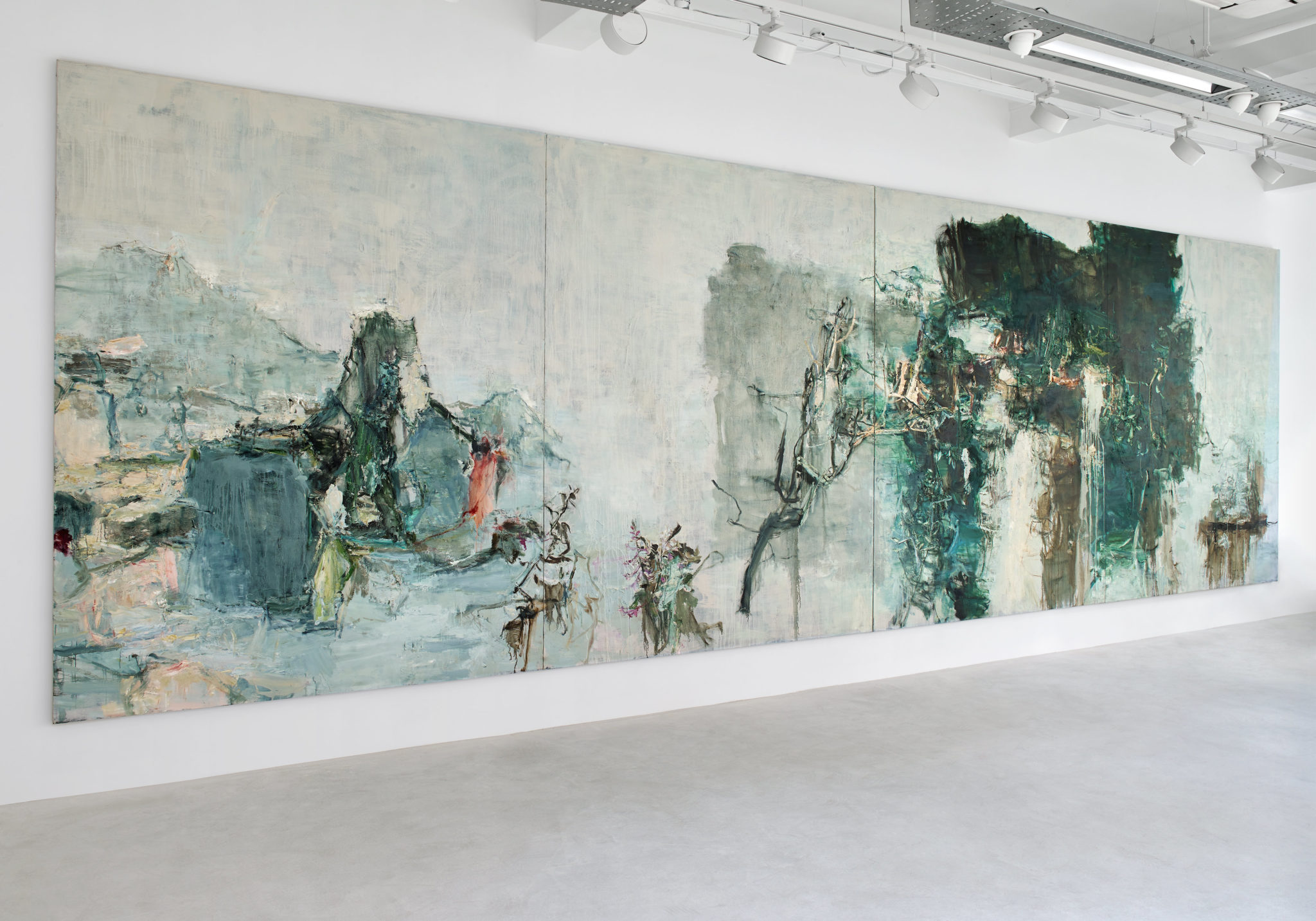 Installation view of Tu Hongtao "Twisting and Turning" exhibition at Lévy Gorvy London