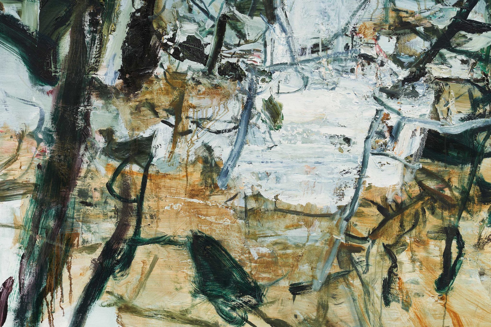 Detail view of Tu Hongtao's Swinging Time, 2019–20