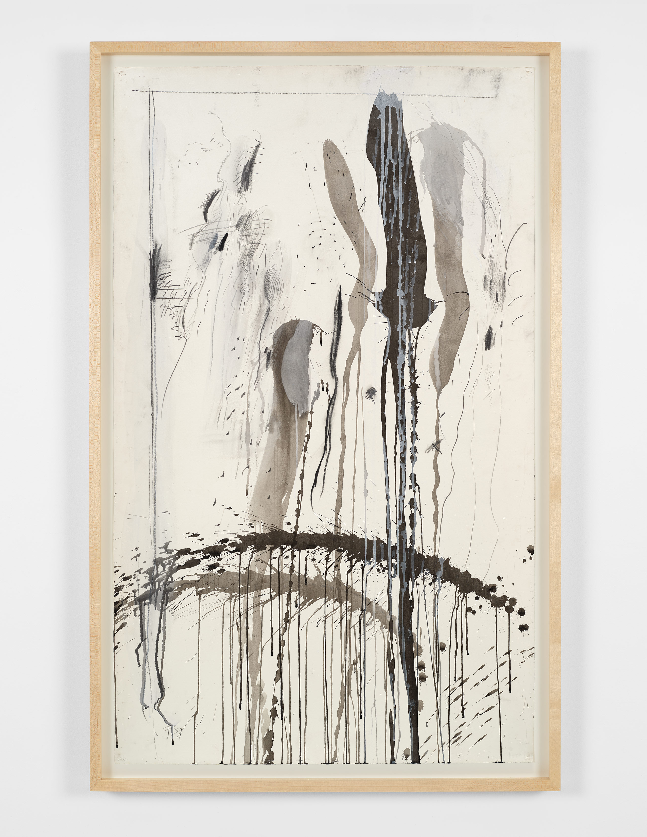 Pat Steir's painting The Austria Group, No. 9, 1991