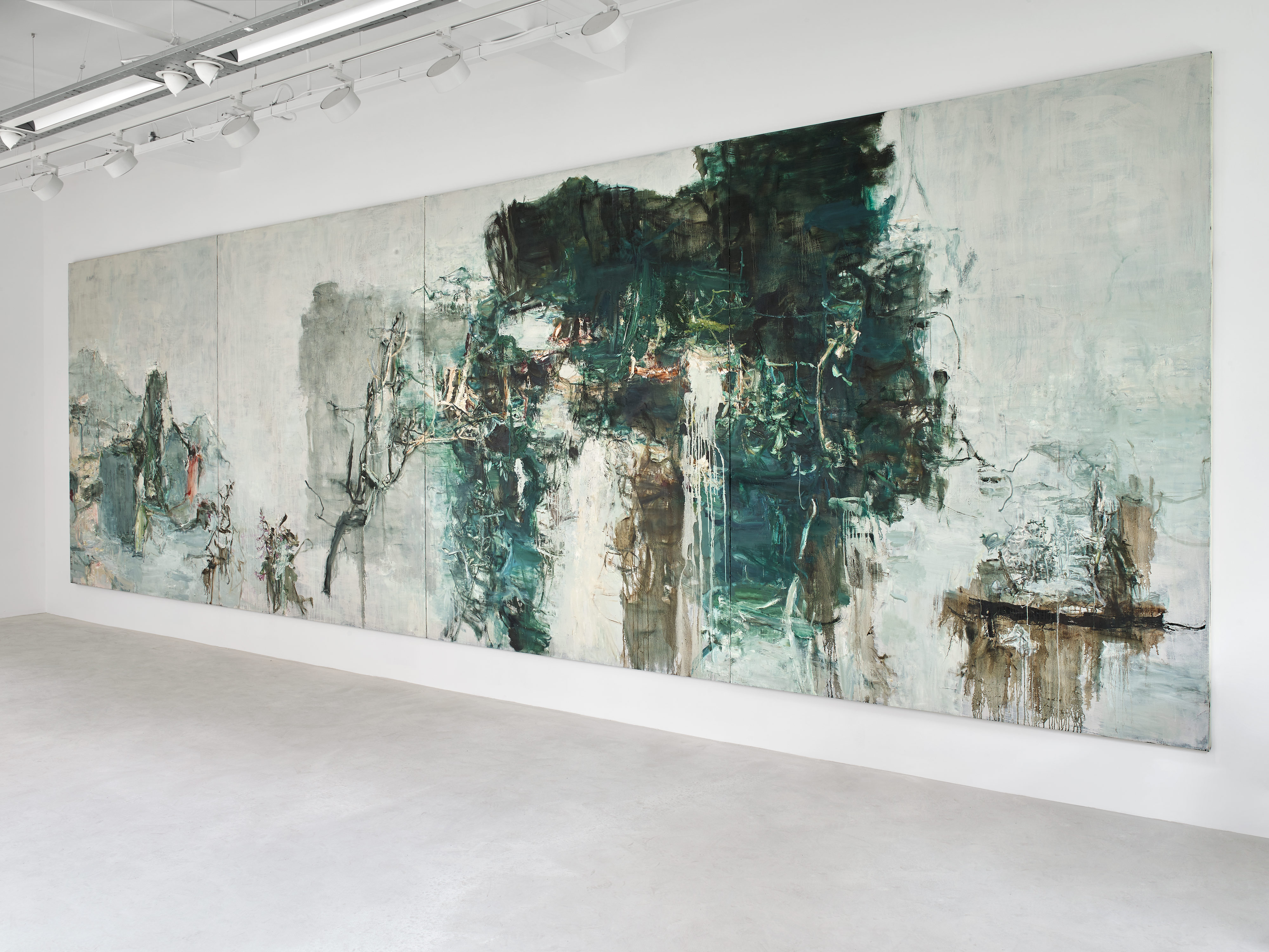 Installation view of Tu Hongtao "Twisting and Turning" exhibition at Lévy Gorvy London