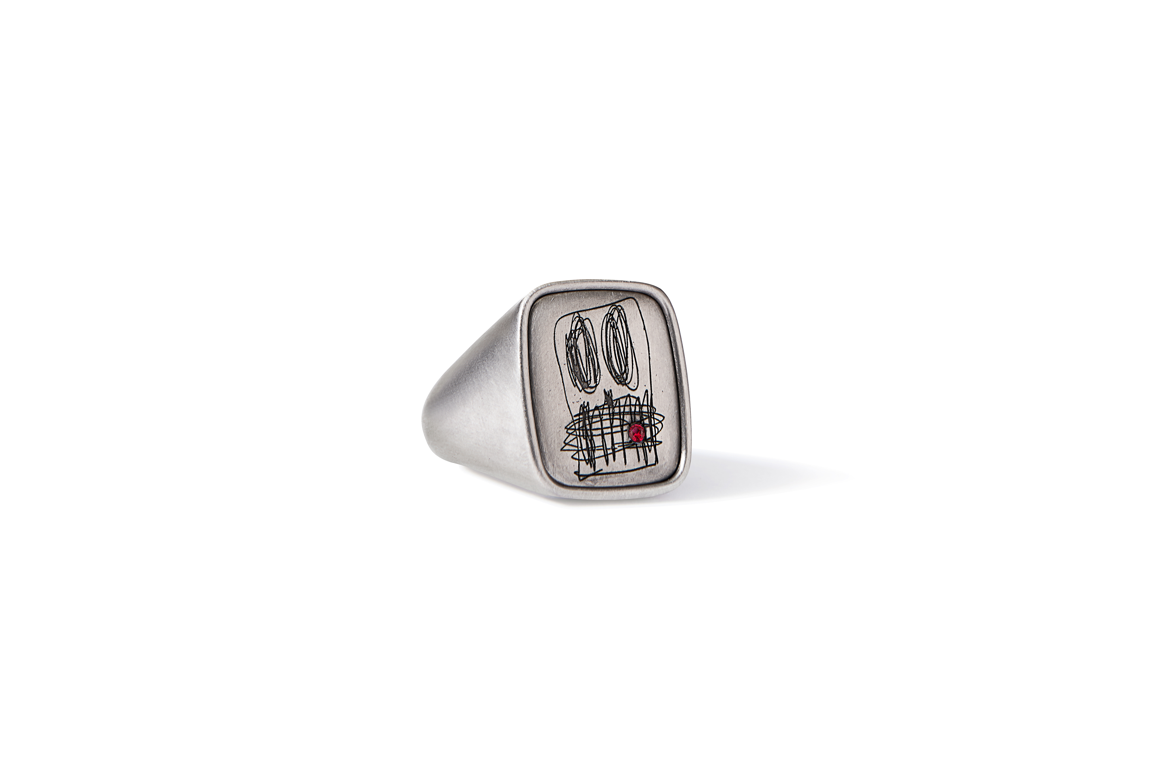 Rashid Johnson's Titanium Signet Ring from 'Anxious Men'