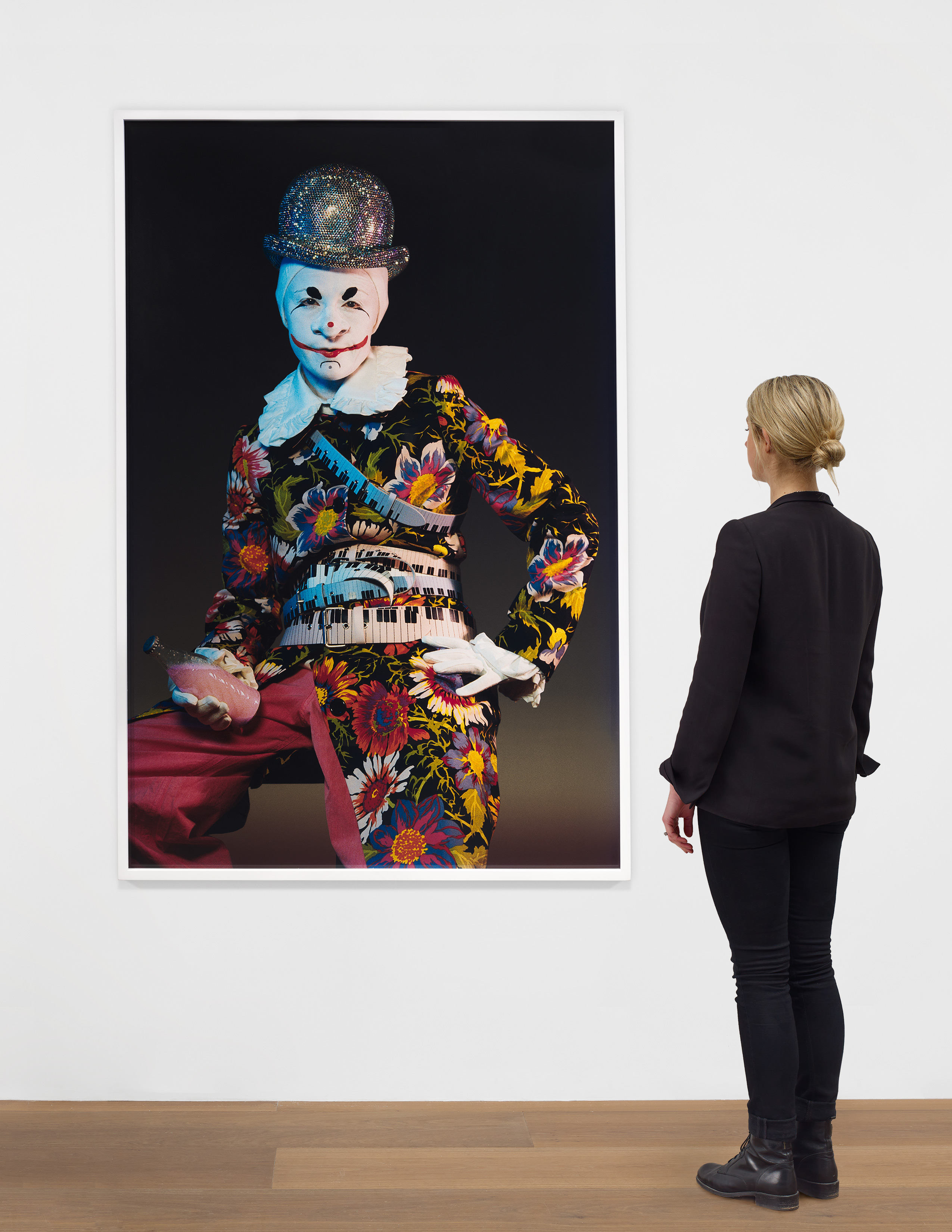 Scale view of Cindy Sherman's photograph Untitled, 2004