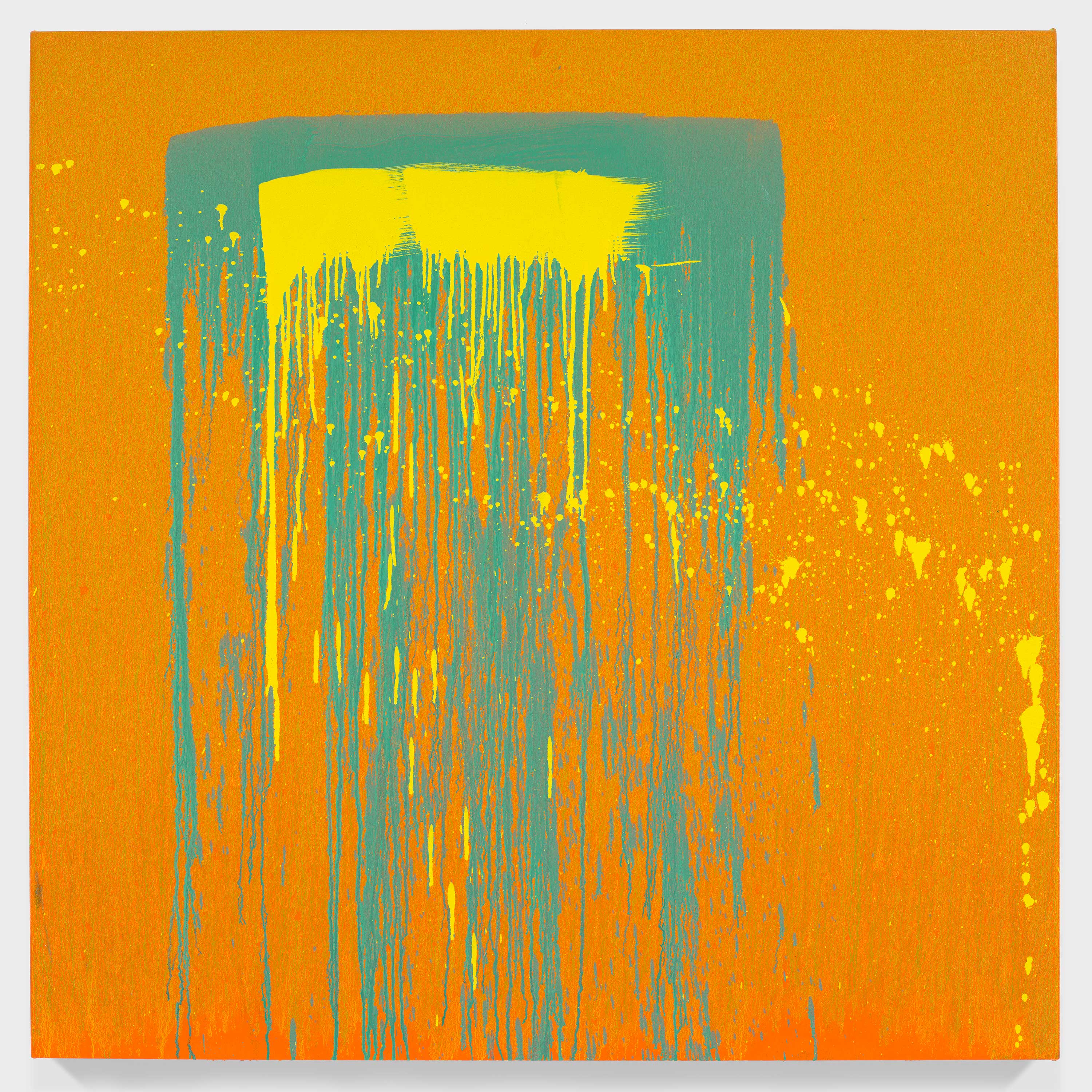 Pat Steir's painting Untitled VIII 2019 Taipei, 2019