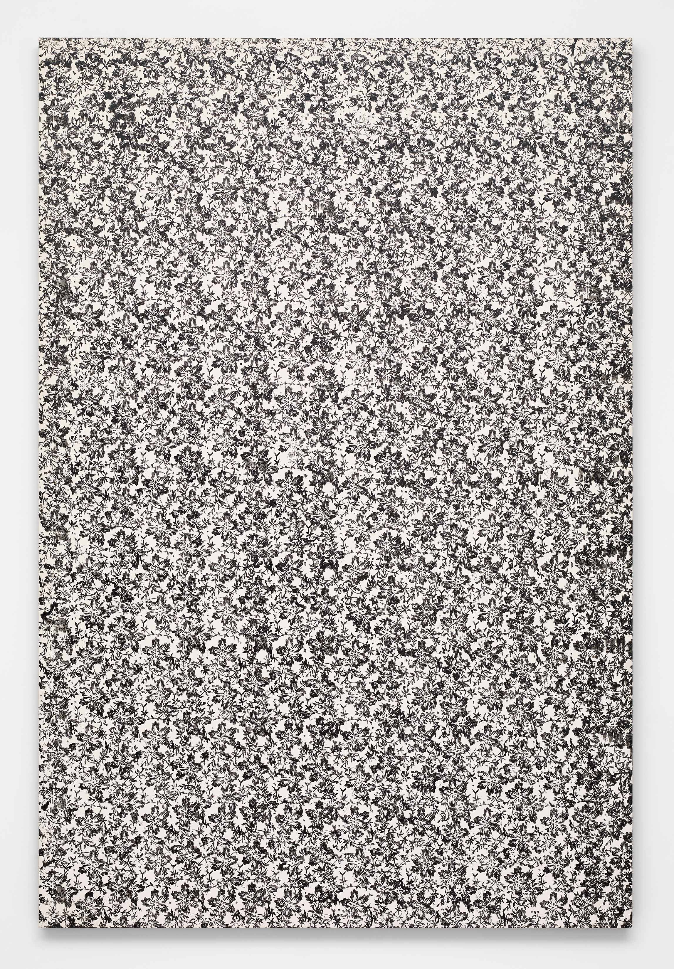 Christopher Wool's painting Untitled P16, 1987