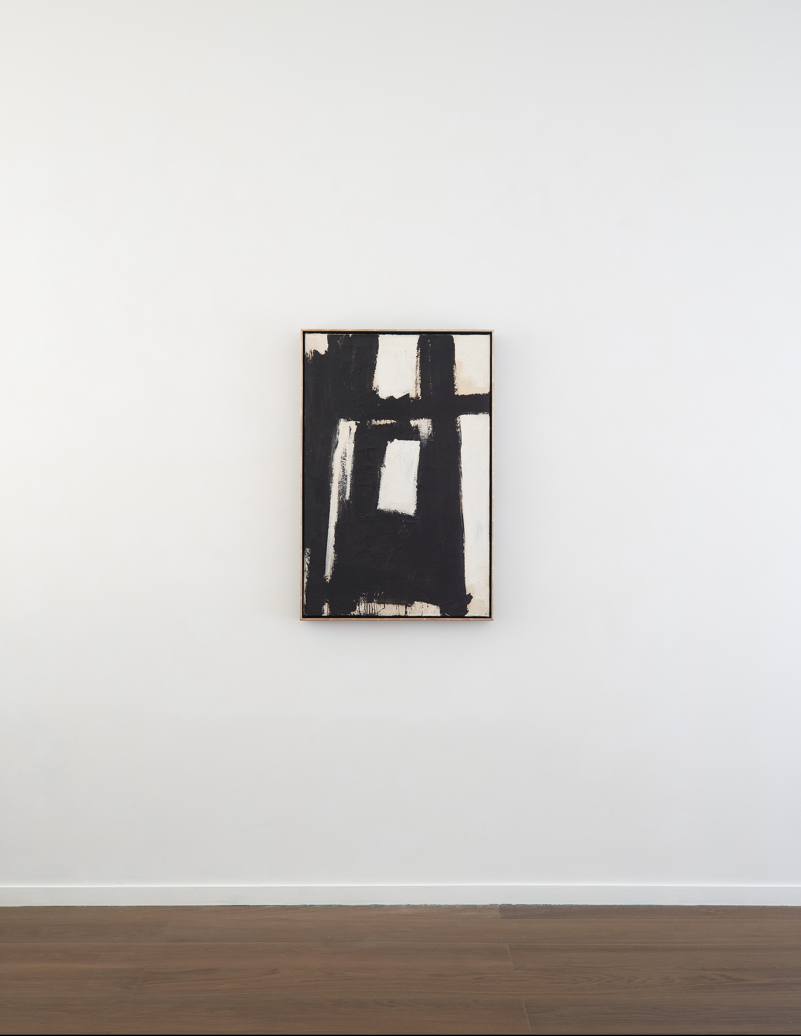 Installation view of Franz Kline's painting Third Avenue