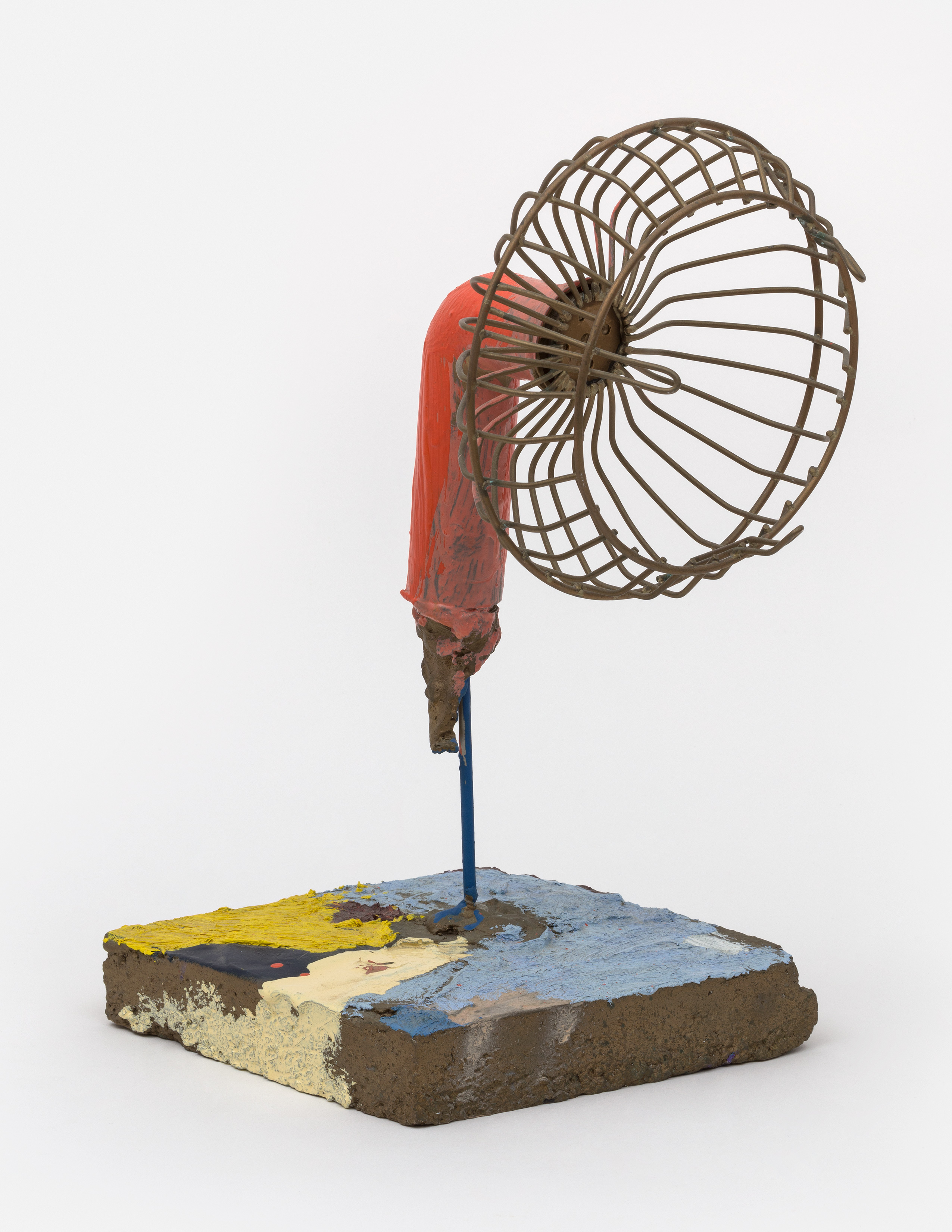 Eddie Martinez's sculpture Untitled (Fan)