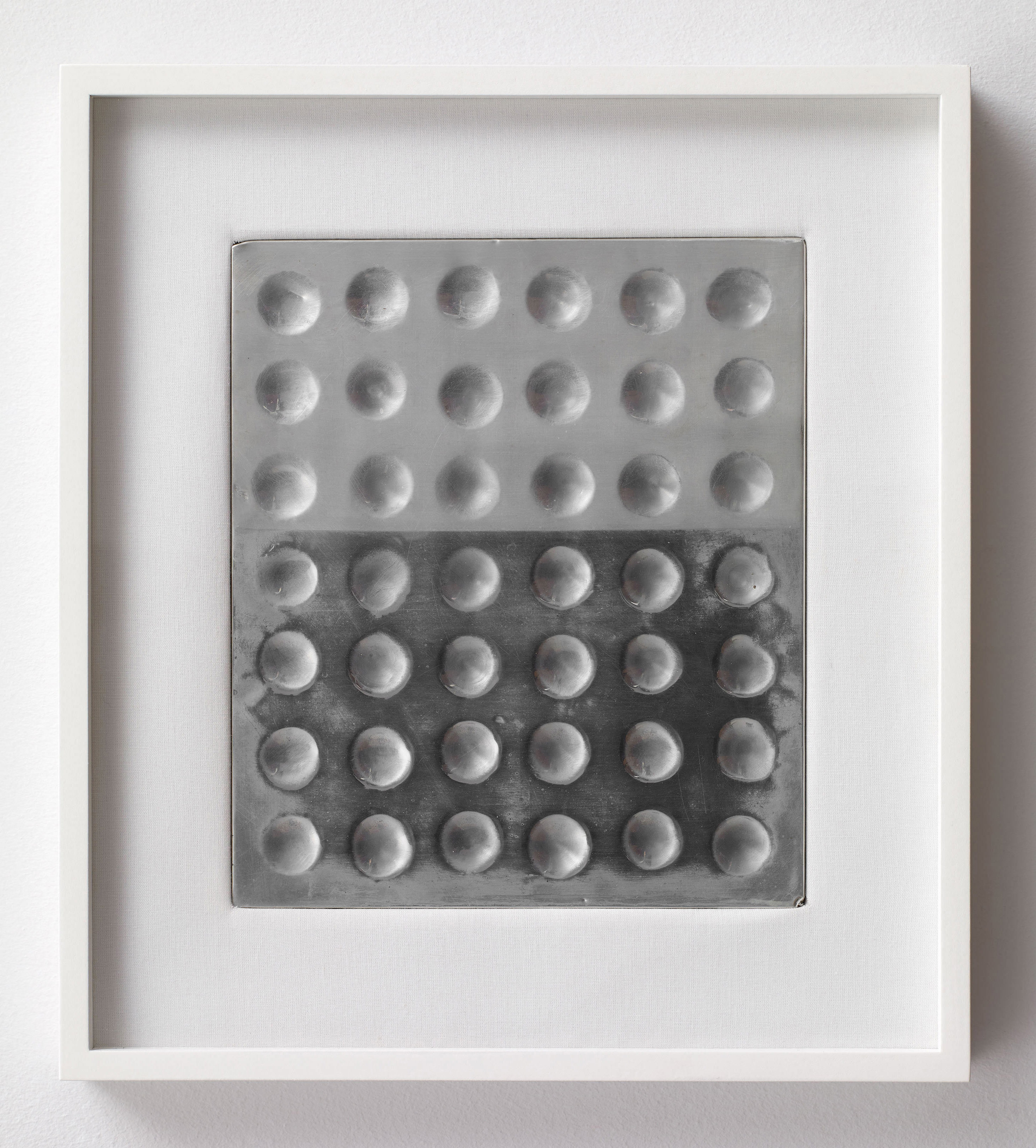 Image of Enrico Castellani's work Untitled