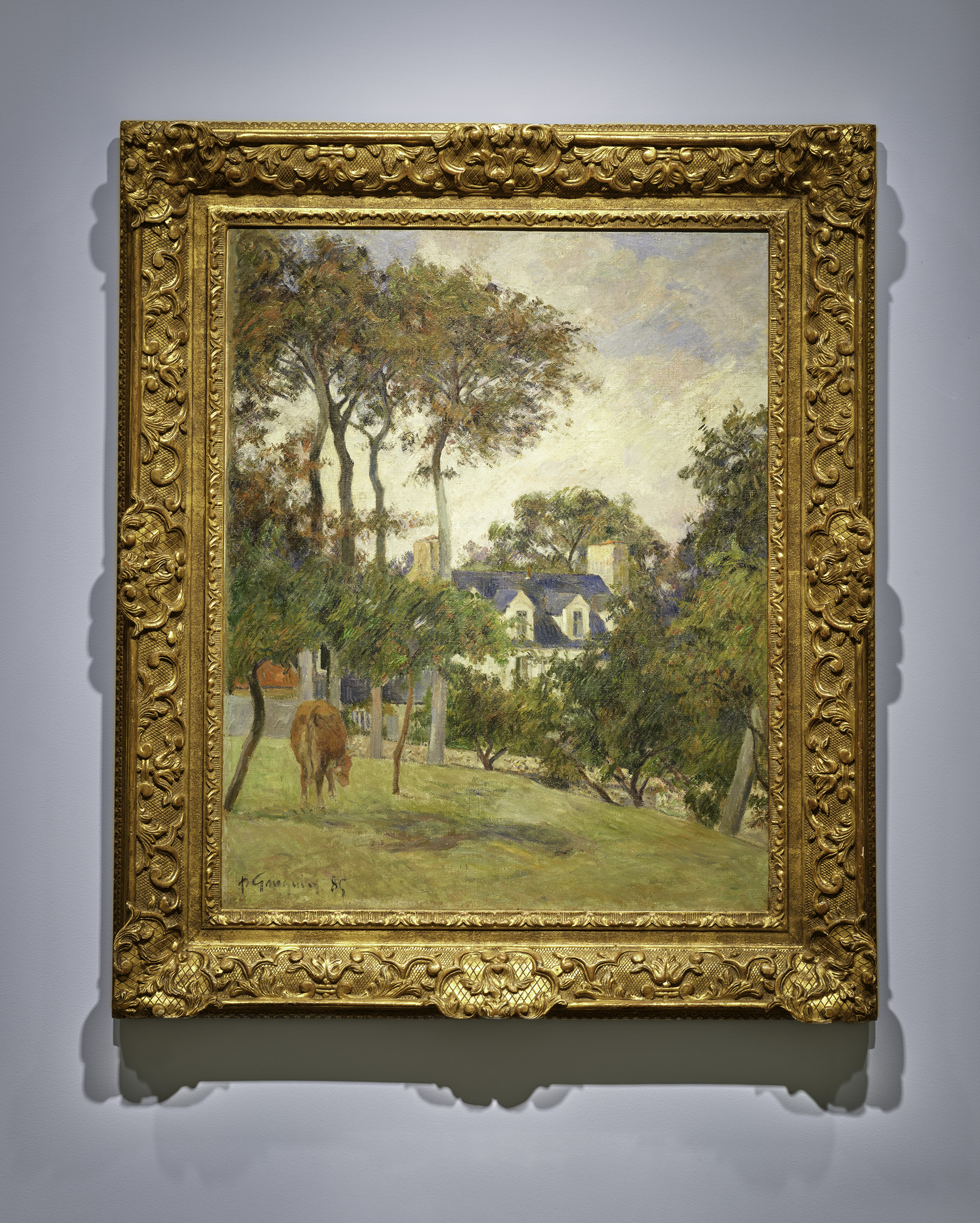 Paul Gauguin's painting titled La Maison Blanche