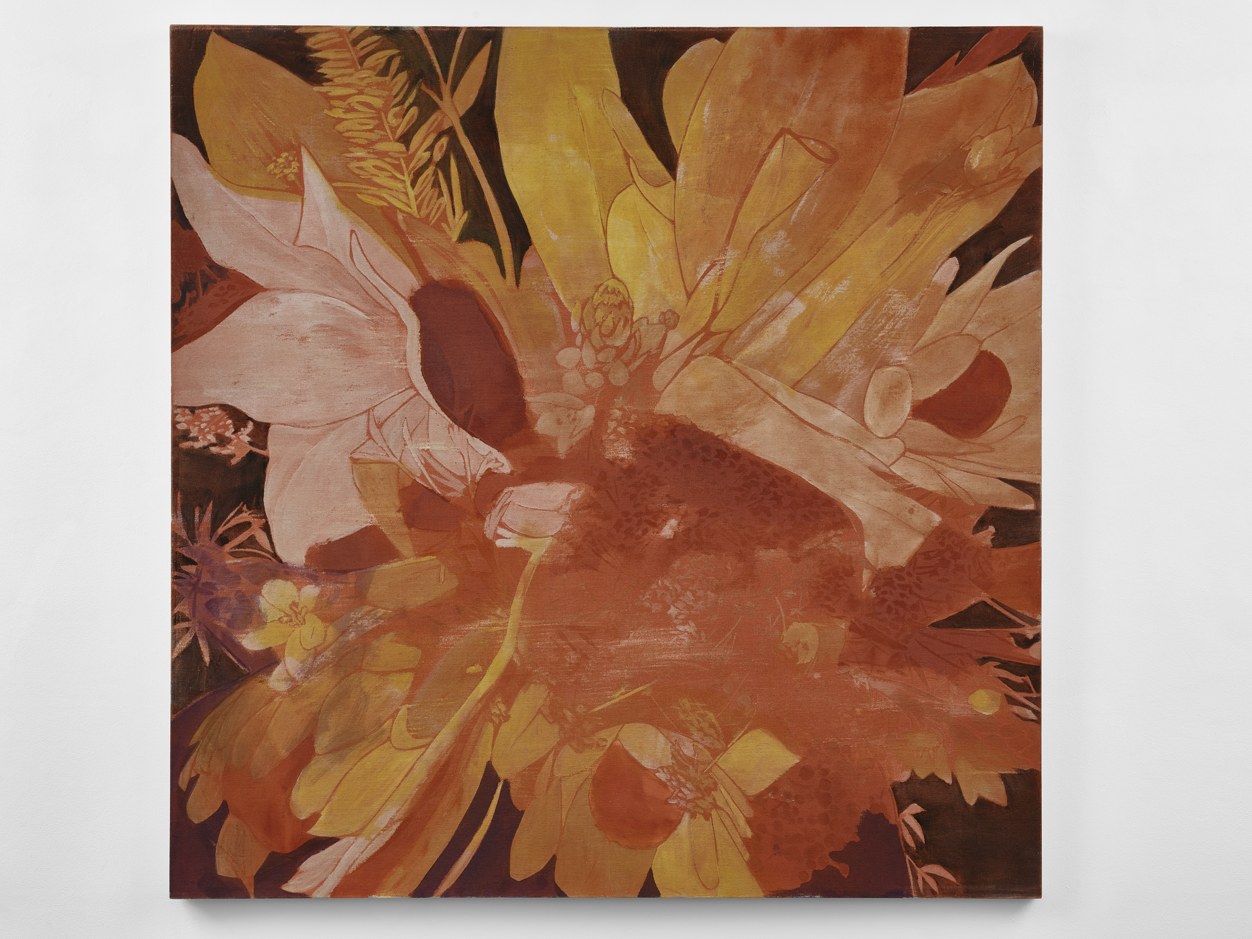 Francesco Clemente's painting Winter Flowers I