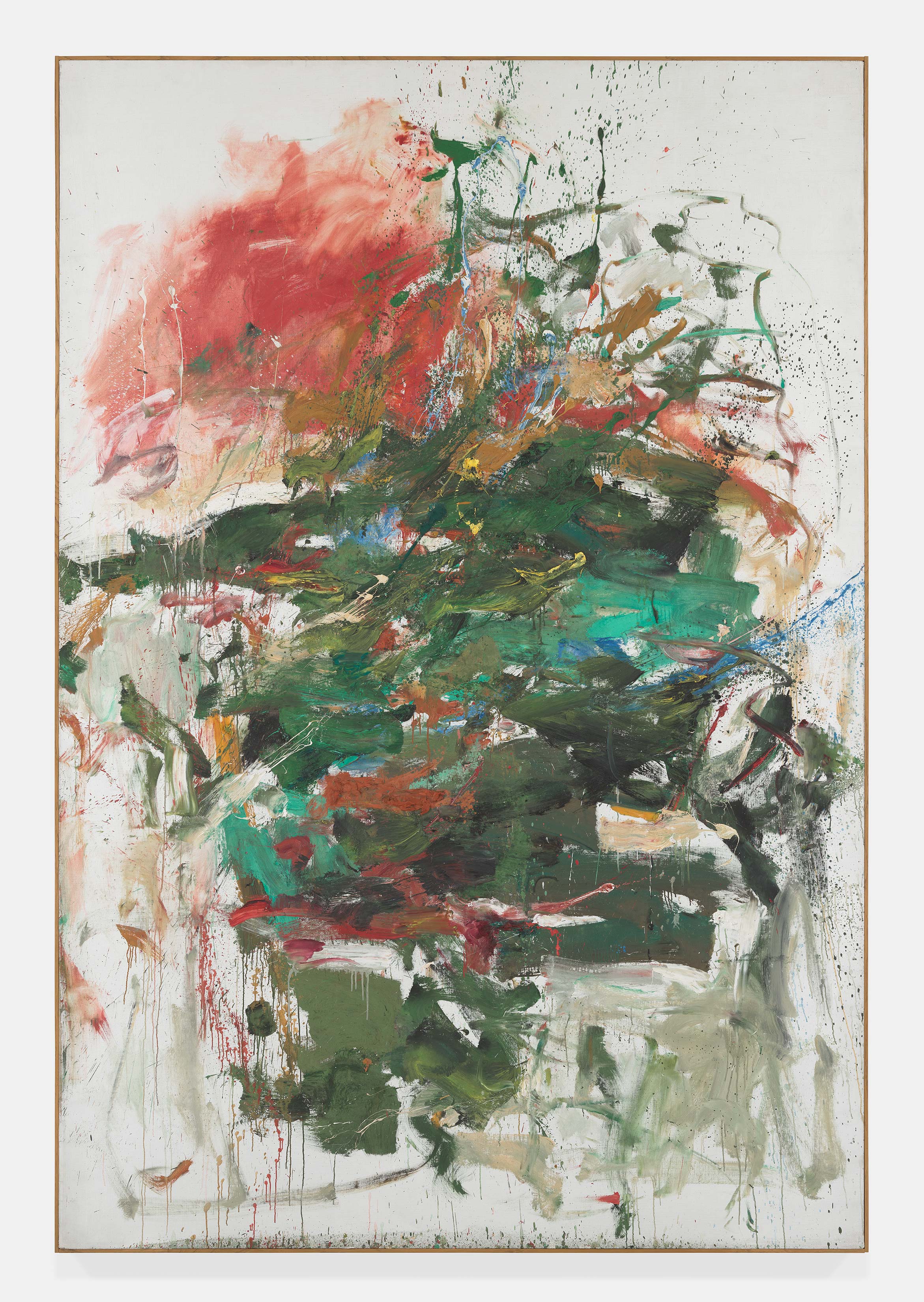 Joan Mitchell's painting 12 Hawks at 3 O'Clock