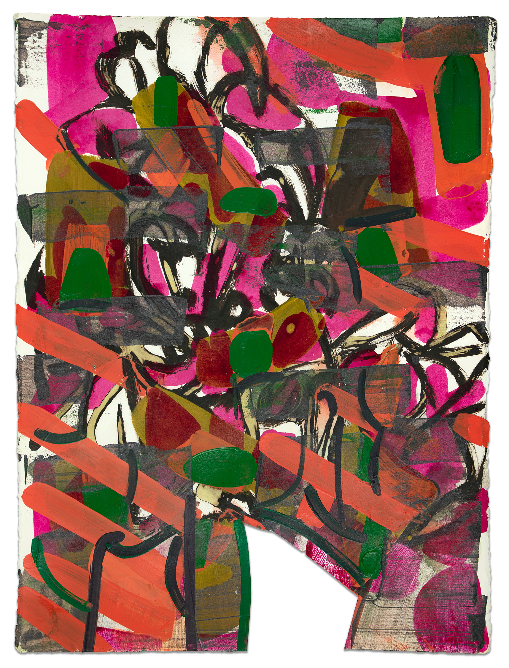 Amy Sillman's painting GPTM58