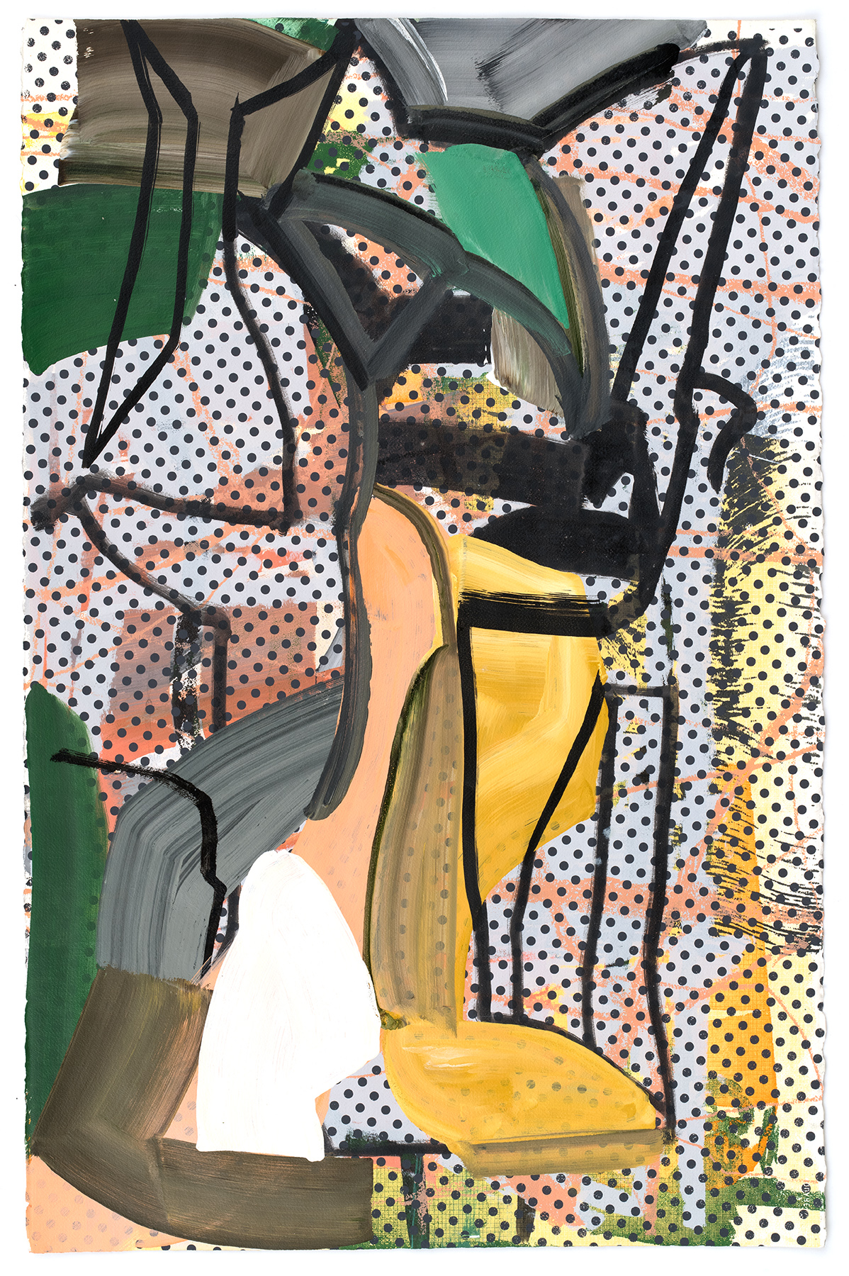 Amy Sillman's painting SK87