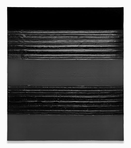 Image of Pierre Soulages's Peinture 165 x 143 cm, 31 août 2020