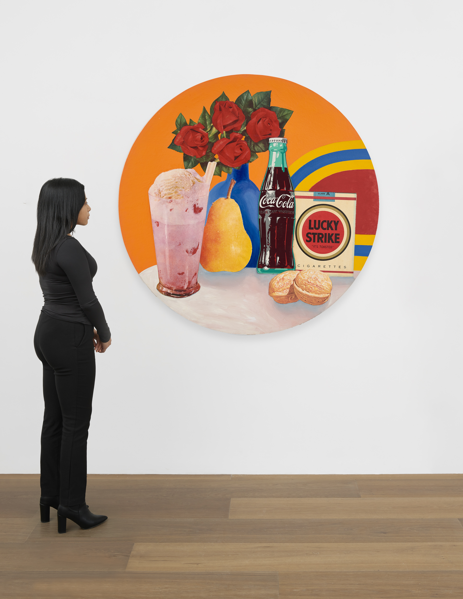 Scale view of Tom Wesselmann's collage Still Life #34