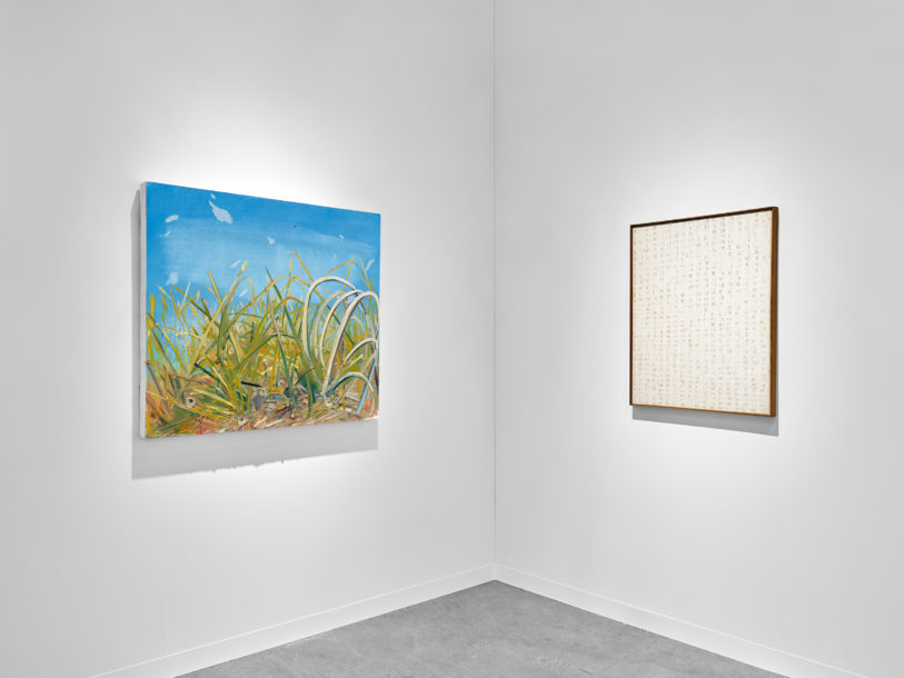 Installation view of Levy Gorvy's booth at Art Basel Hong Kong