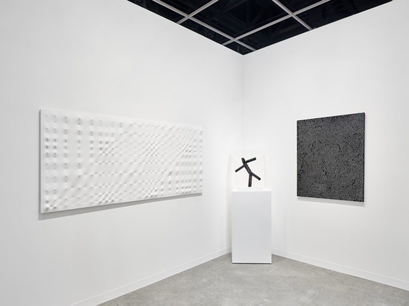 Installation view of Levy Gorvy's booth at Art Basel Hong Kong