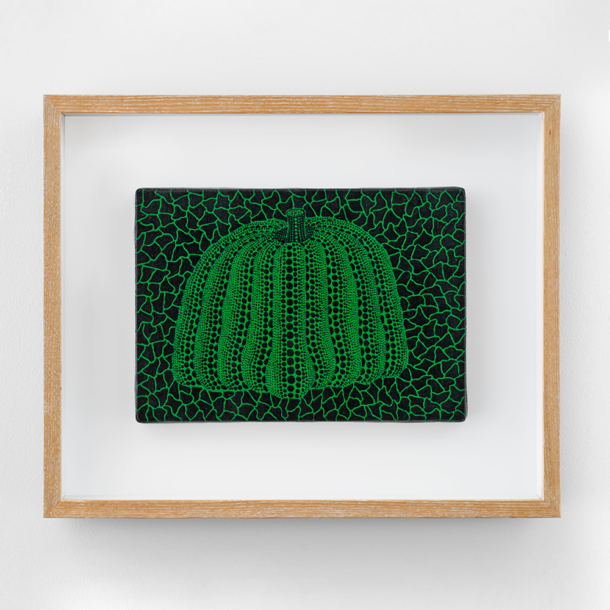 Yayoi Kusama's painting Pumpkin