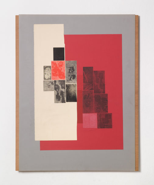 Louise Nevelson's Untitled collage dated c. 1963