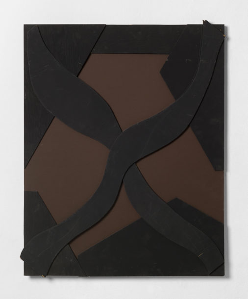 Louise Nevelson's Untitled paint and wood on board collage