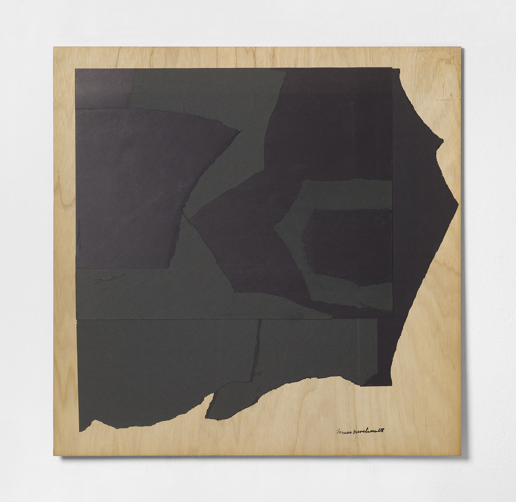 Louise Nevelson's Untitled cardboard and paint on board collage