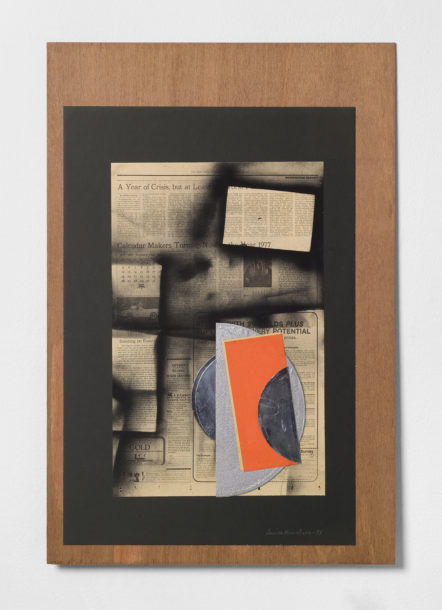 Louise Nevelson's collage Untitled 1975