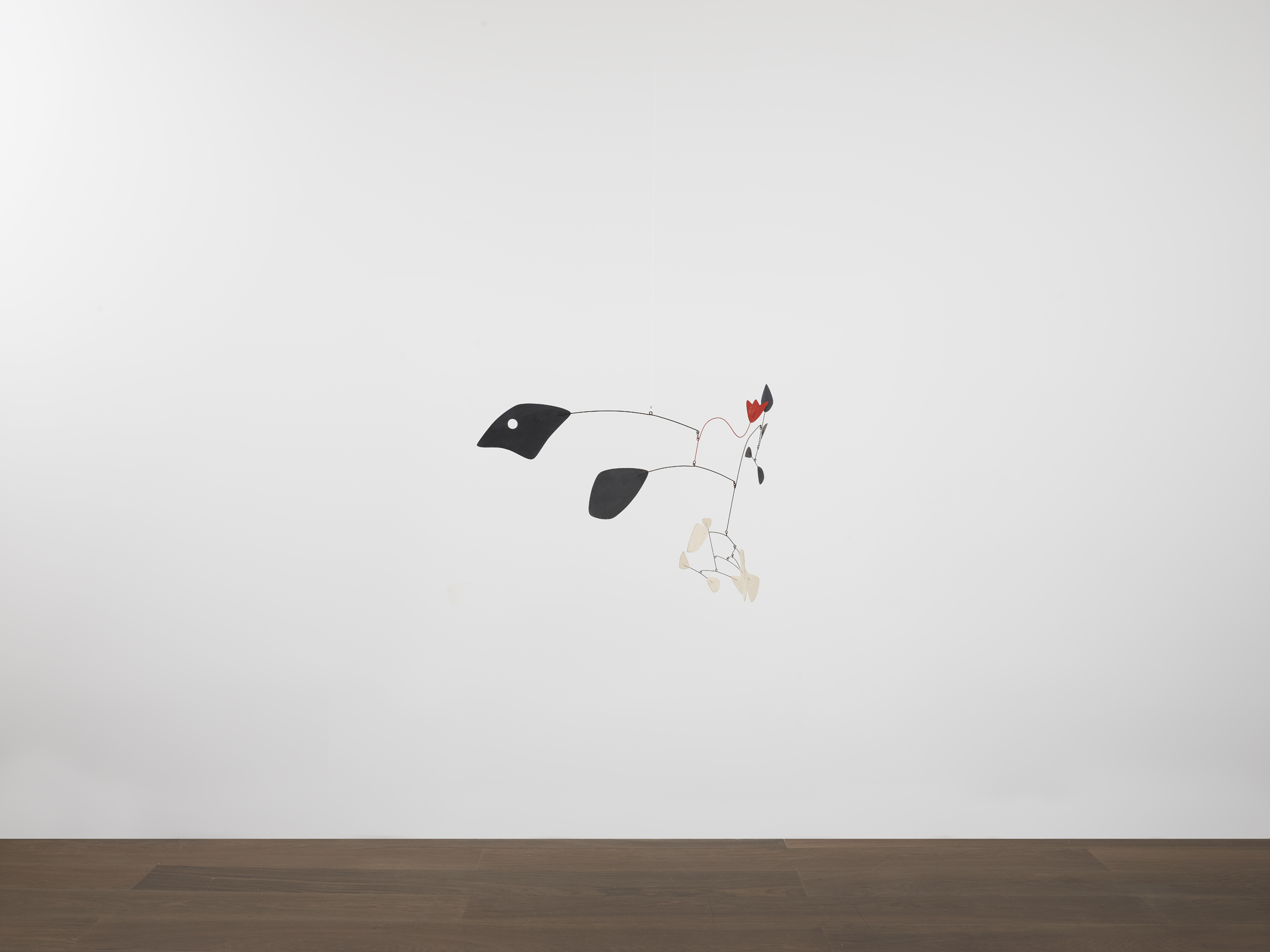 Alexander Calder's sculpture Untitled (Red Tulip)