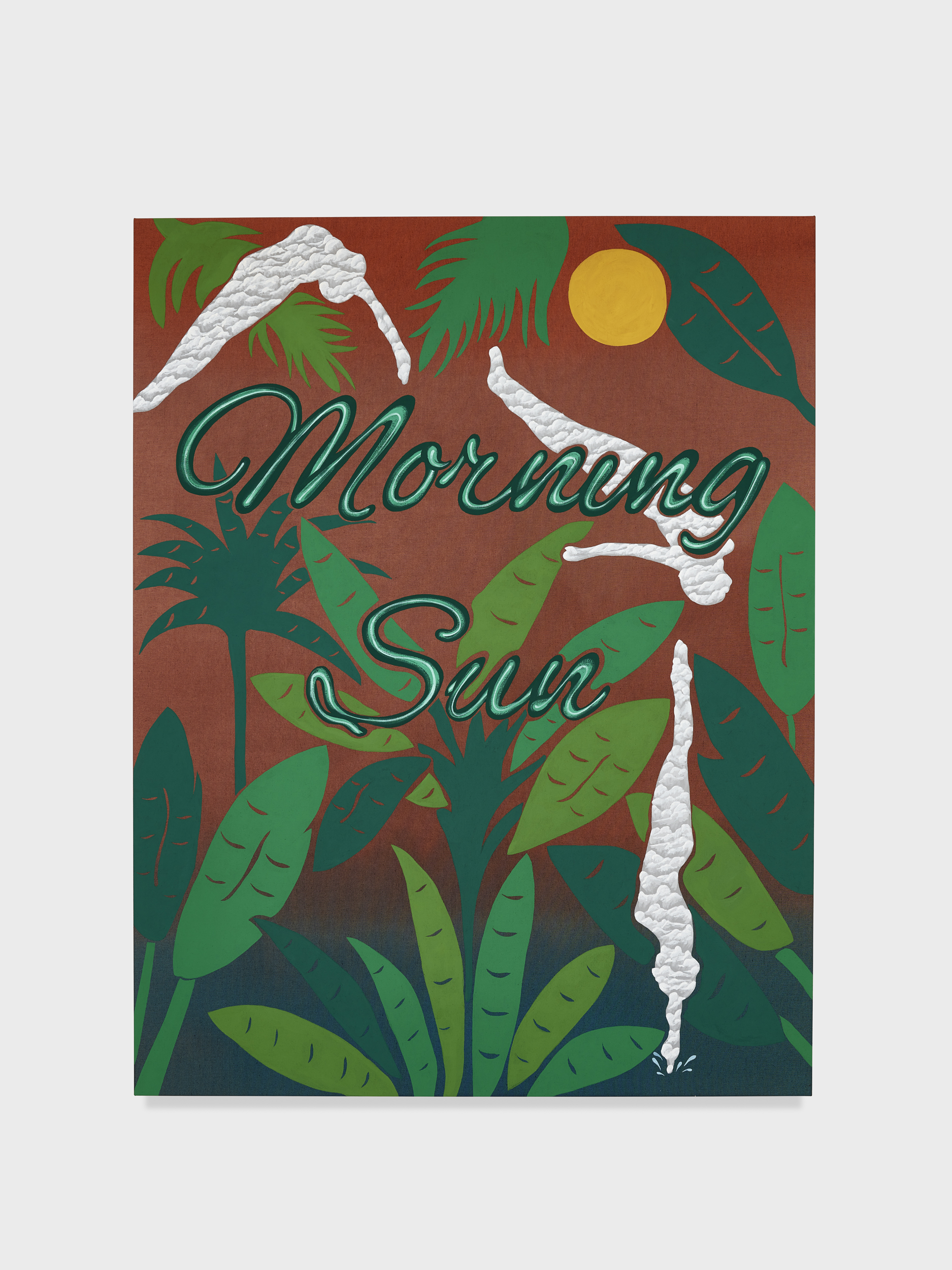 Joel Mesler's painting Untitled (Morning Sun)