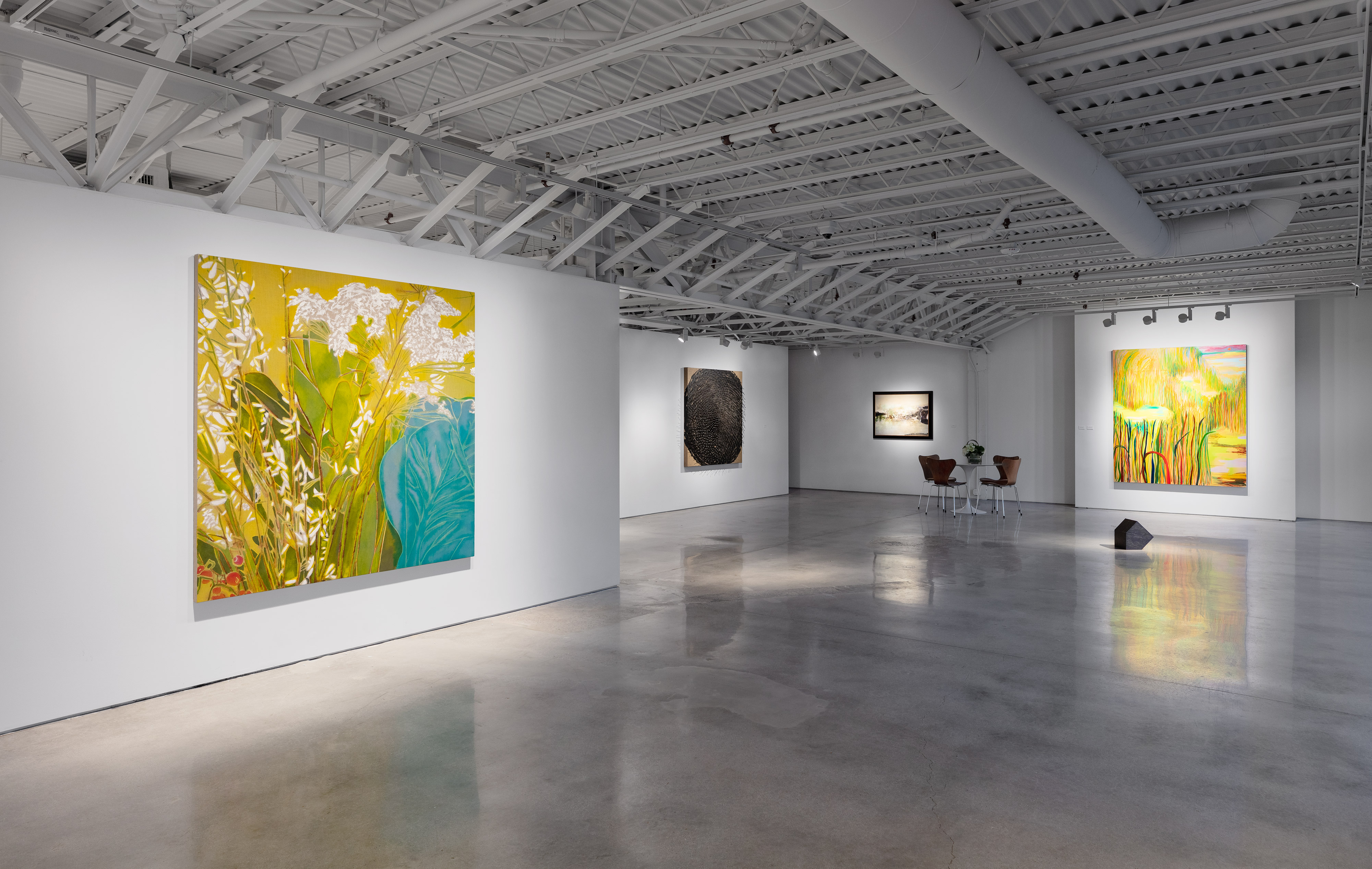 Installation view of No Line on the Horizon exhibition at Levy Gorvy Palm Beach